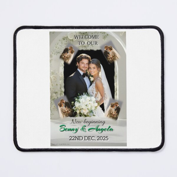 Item preview, Modern Wedding Invitation style Poster designed and sold by Blsslacreative.