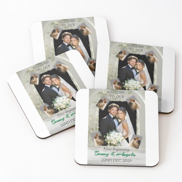 Item preview, Modern Wedding Invitation style Poster designed and sold by Blsslacreative.