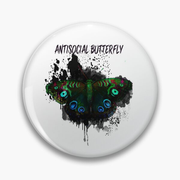 Item preview, Antisocial butterfly designed and sold by Diana Shively.