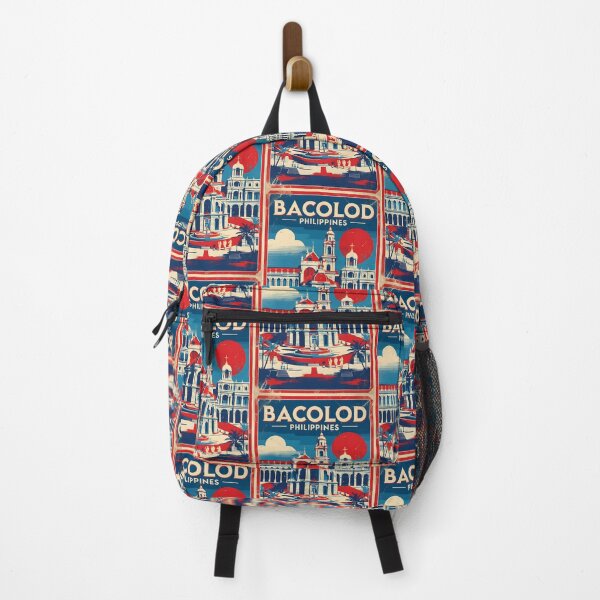 Item preview, Bacolod Philippines Retro 1950s Travel Tourism designed and sold by TravelersGems.