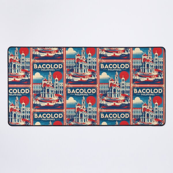 Item preview, Bacolod Philippines Retro 1950s Travel Tourism designed and sold by TravelersGems.