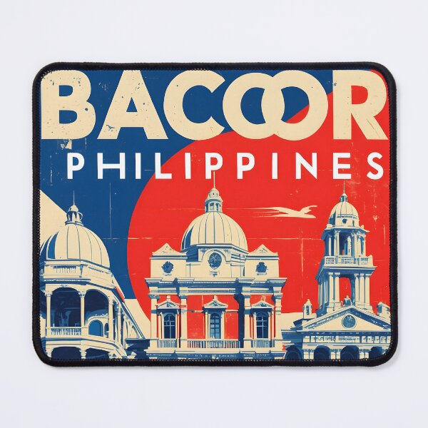 Item preview, Bacoor Philippines 1950s Retro Culture Travel designed and sold by TravelersGems.