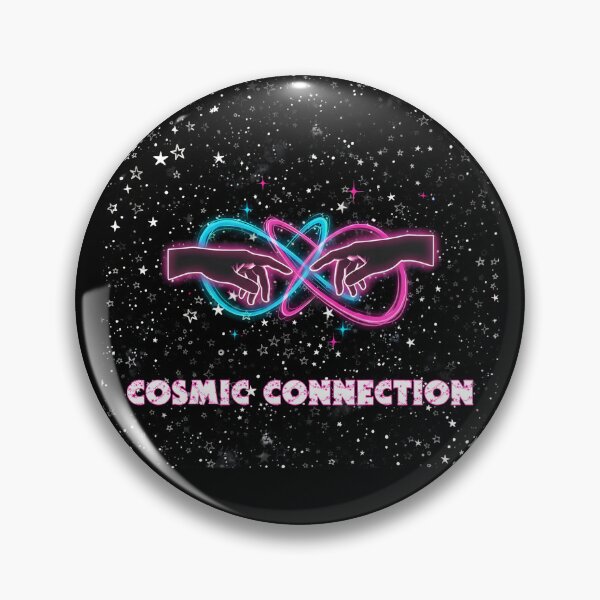 Item preview, Cosmic Connection – Neon Hands & Infinity Universe designed and sold by SidTastic .