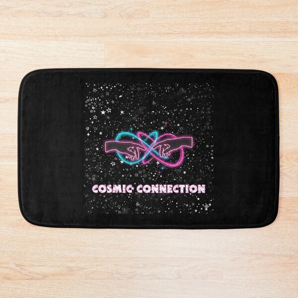 Item preview, Cosmic Connection – Neon Hands & Infinity Universe designed and sold by SidTastic .
