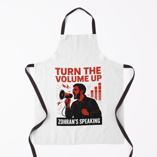Item preview, Turn The Volume Up – Zohran mamdani designed and sold by Pixelmap.