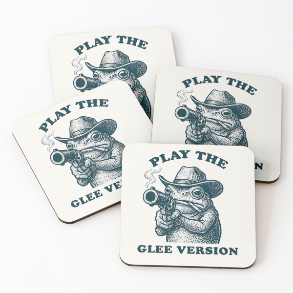 Item preview, Play the Glee Version Shirt, Vintage Cowboy Frog Meme t shirt | Funny Glee Version Tee, Aesthetic Tee, unhinged Weirdcore animal designed and sold by samidsou.