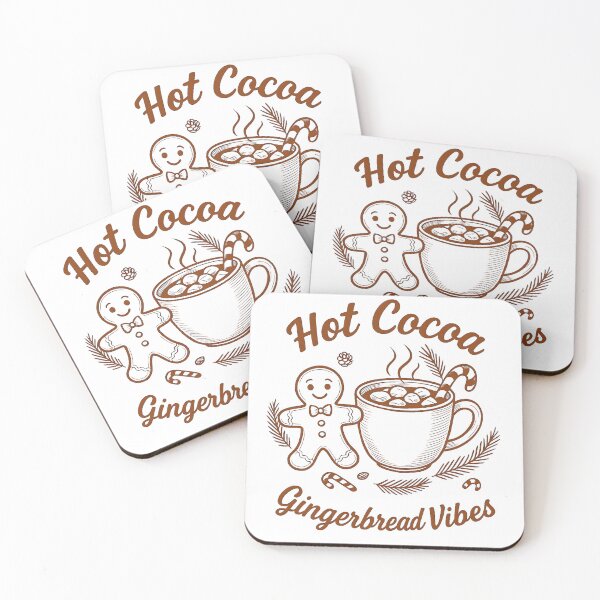 Item preview, Hot Cocoa Gingerbread, Christmas Sublimation Design, Cozy Winter Line Art, Vintage Holiday Food Sketch, Mug and Sweatshirt Graphic designed and sold by Bouchey.