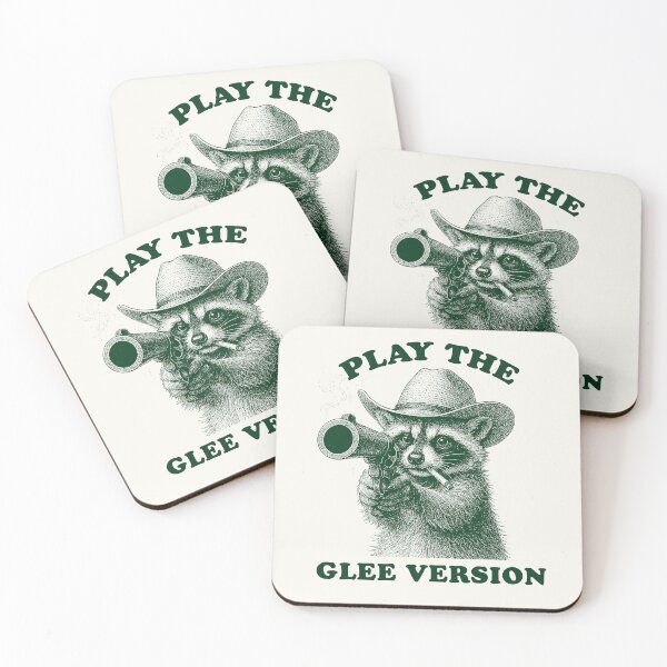 Item preview, Raccoon Play the Glee Version Shirt, 2000s nostalgia t shirt, Glee Cast Meme Pop Culture Gift Theater Kid Tshirt Cowboy Broadway Gift designed and sold by samidsou.
