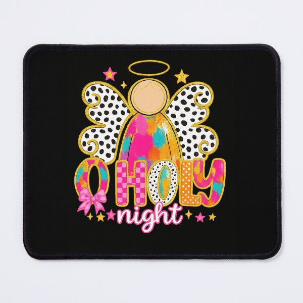 Item preview, O Holy Night Preppy Doodle Christmas Angel Patchwork designed and sold by haitrieuic96.
