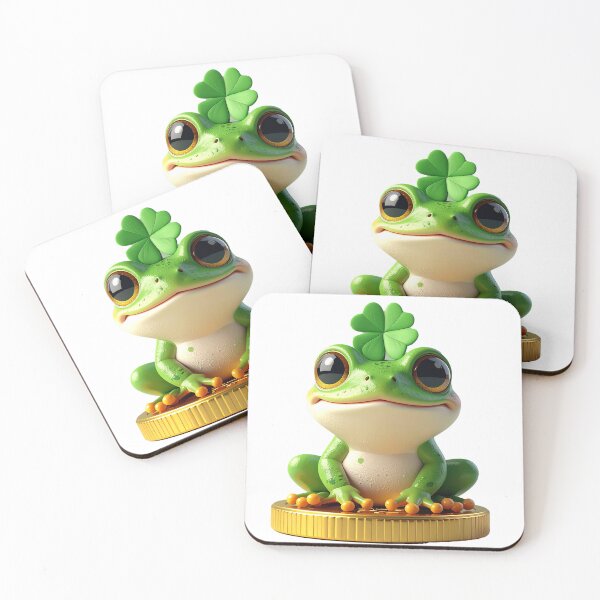 Item preview, Lucky Frog - Calm Prosperity designed and sold by ChipchaOddities.