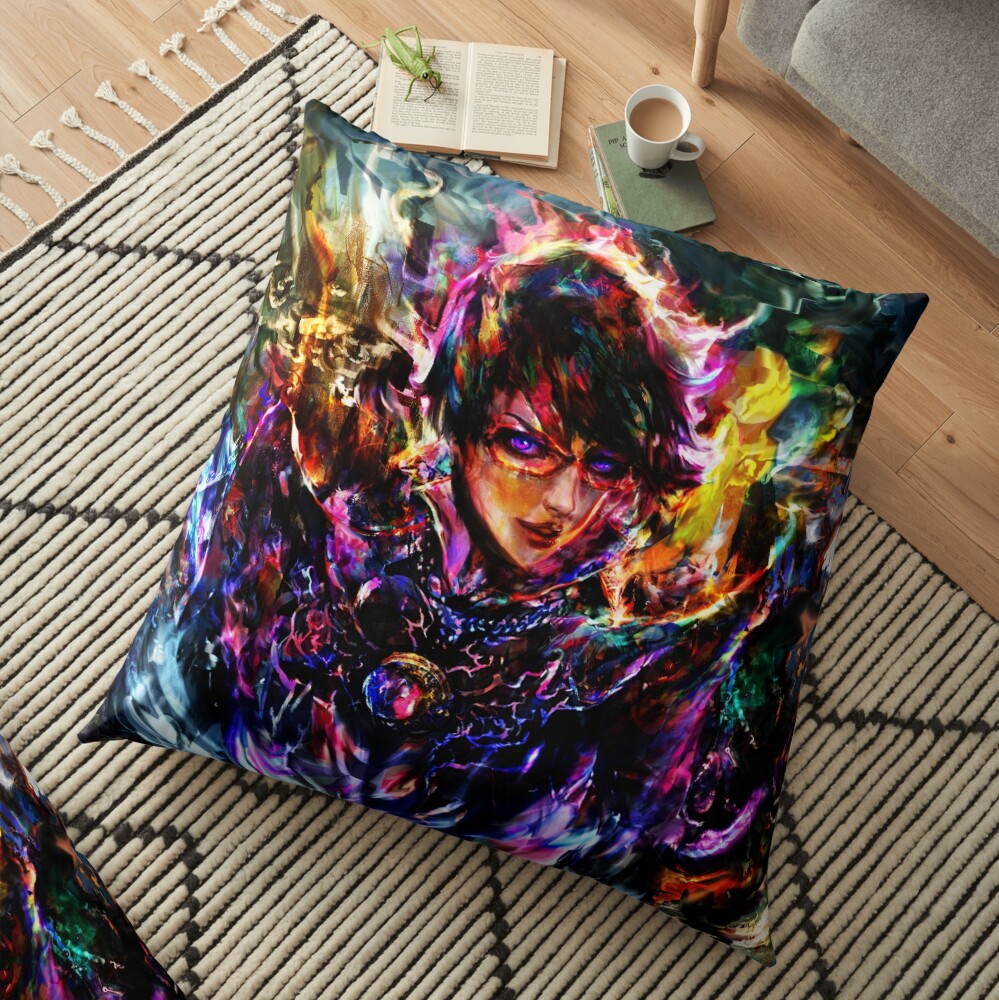 "bayonetta" Floor Pillow By Ururuty | Redbubble