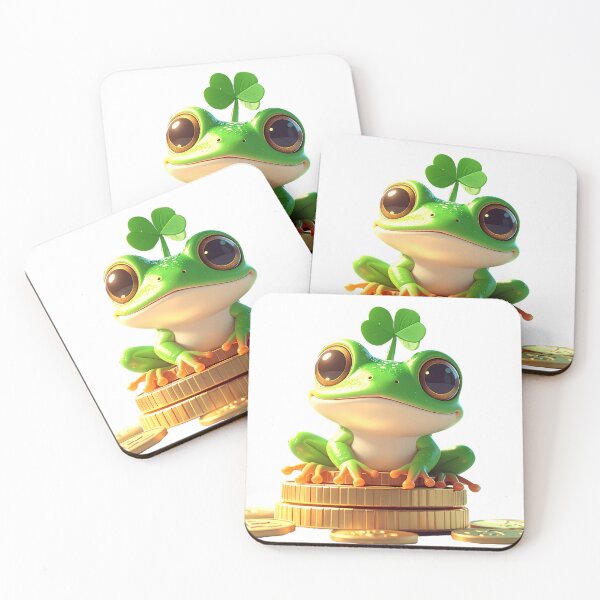 Item preview, Lucky Frog - Radiant Fortune designed and sold by ChipchaOddities.