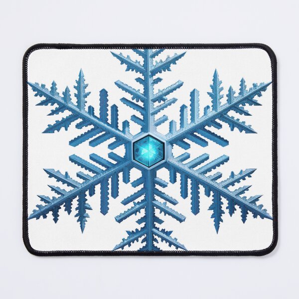 Item preview, Frozen Starburst – Intricate Winter Crystal designed and sold by RickGoulet.