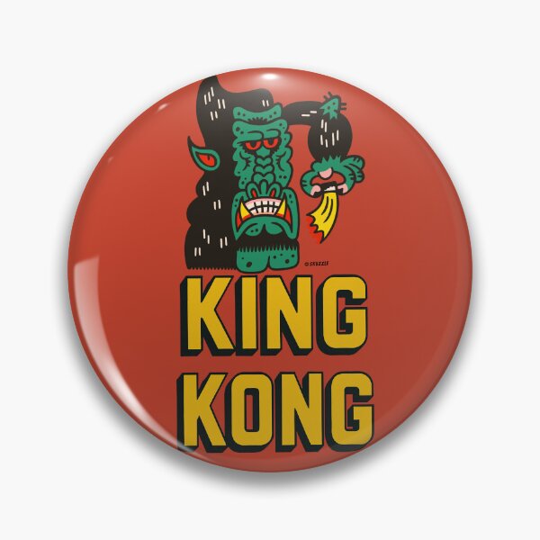 Item preview, Retro King Kong Banana  designed and sold by Skuzzle.