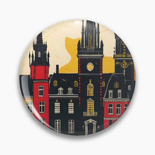 Item preview, Geel Belgium 1950s Vintage Travel Tourism designed and sold by TravelersGems.