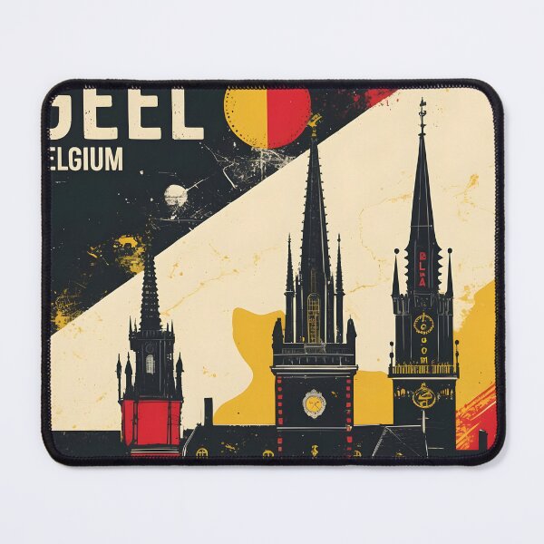 Item preview, Geel Belgium 1950s Vintage Travel Tourism designed and sold by TravelersGems.