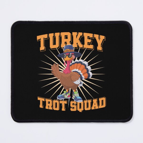 Item preview, Cool Turkey Trot Squad Funny Thanksgiving Running Design designed and sold by Maniutek.
