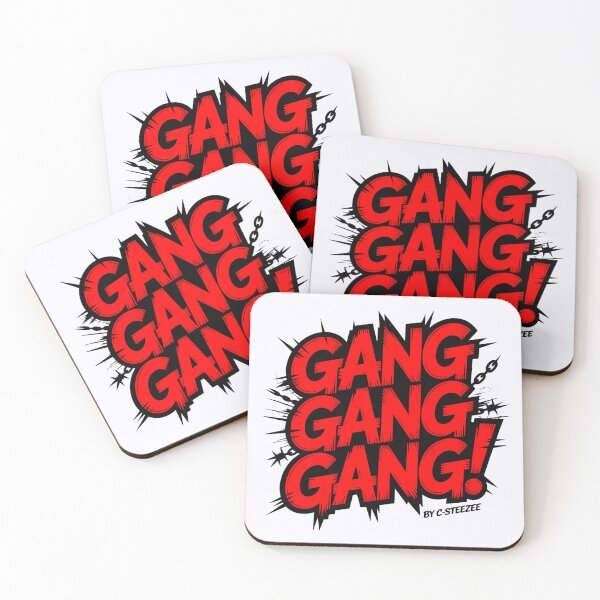 Item preview, Red Steezee Gang Gang Gang! designed and sold by SteezeeStore.