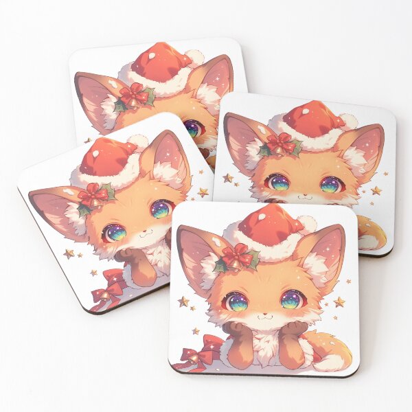Item preview, Little Christmas fox designed and sold by Lenycherry_art.