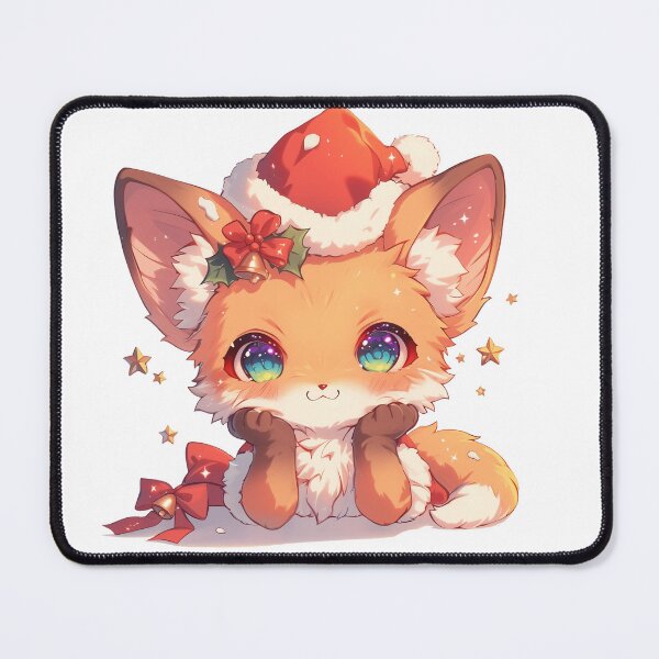 Item preview, Little Christmas fox designed and sold by Lenycherry_art.