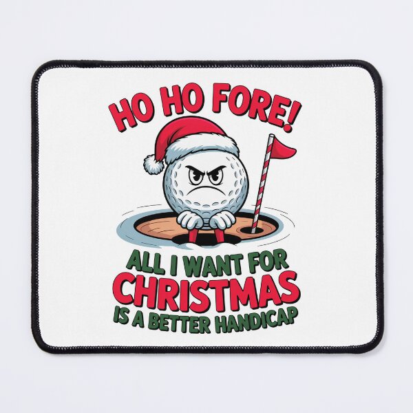 Item preview, Funny Golf Christmas Shirt Ho Ho Fore designed and sold by MonkiFlipp.