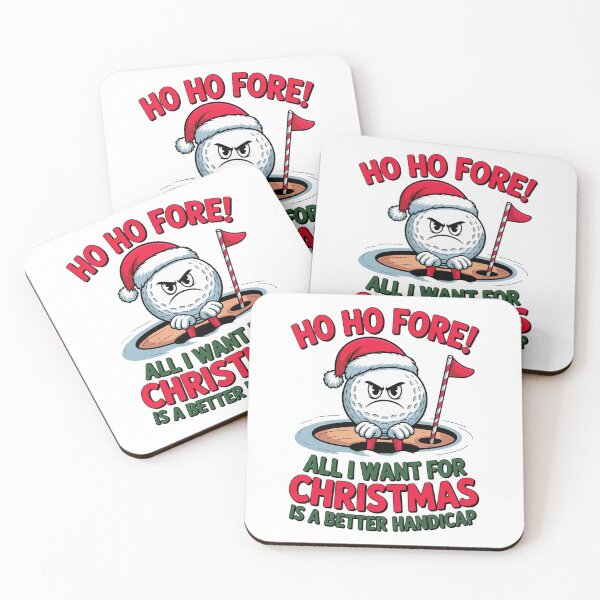 Item preview, Funny Golf Christmas Shirt Ho Ho Fore designed and sold by MonkiFlipp.