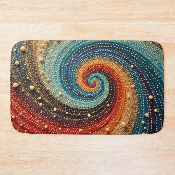 Item preview, Aboriginal Inspired Dot Art - Hot Cold Whirl Synergy designed and sold by GrinGalore.