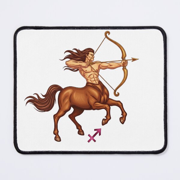 Item preview, Sagittarius Zodiac Archer – Mythical Centaur Astrology Art designed and sold by OsscaShop.