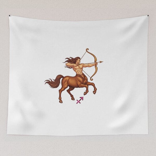 Item preview, Sagittarius Zodiac Archer – Mythical Centaur Astrology Art designed and sold by OsscaShop.