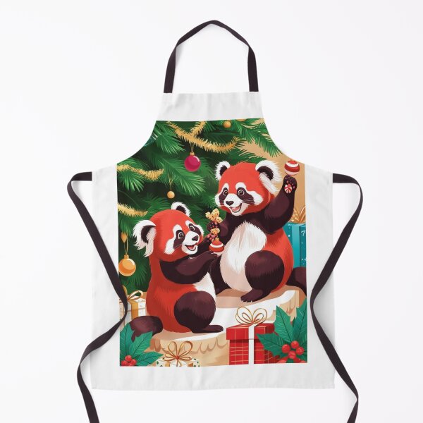Item preview, Joyful Red Pandas Celebrating the Holidays" designed and sold by ShopTwentyFour.