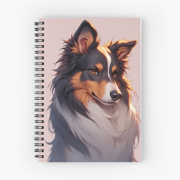 Item preview, Majestic Collie in Warm Light designed and sold by Dog Art Studio.