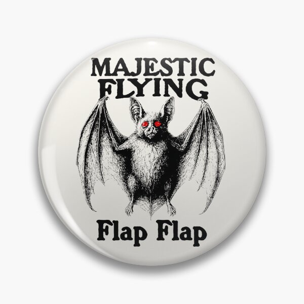 Item preview, Majestic Flying Flap Flap Bat Shirt, Funny Halloween Meme T-shirt, Bat Vintage Aesthetic Tee, Retro Animal T Shirt, Unisex designed and sold by samidsou.