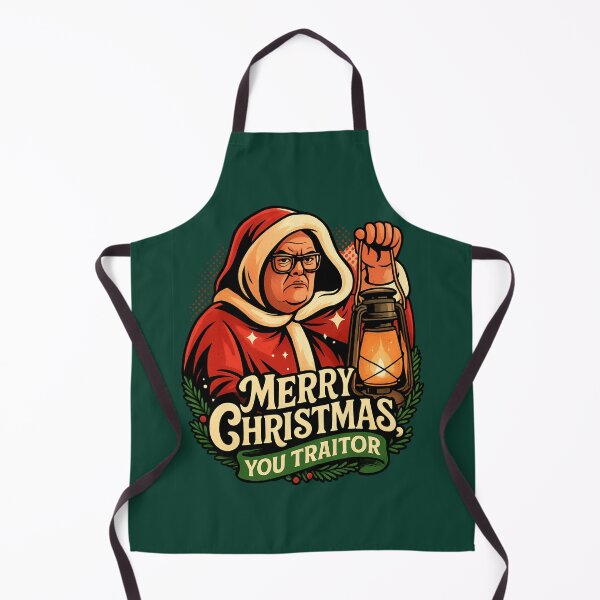 Item preview, Merry Christmas, You Traitor – Alan Carr Celebrity Traitors Christmas Art designed and sold by GirlyPopped.