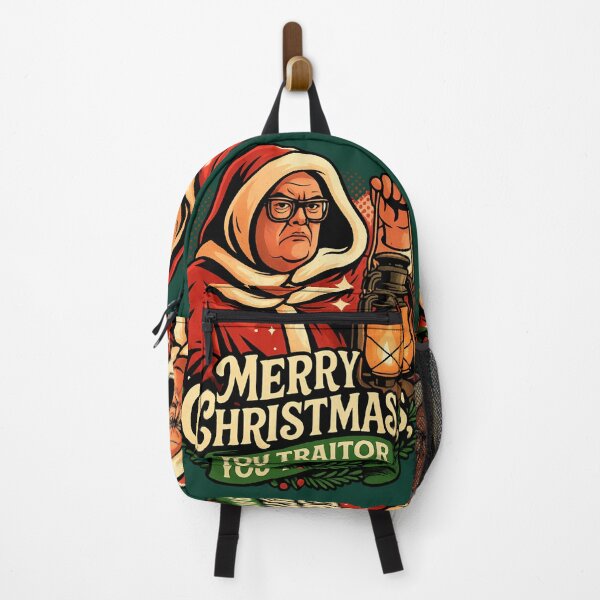 Item preview, Merry Christmas, You Traitor – Alan Carr Celebrity Traitors Christmas Art designed and sold by GirlyPopped.