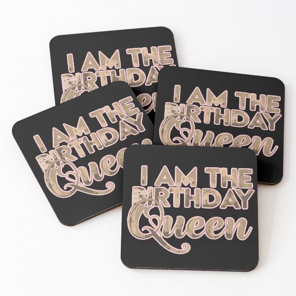 Item preview, I Am The Birthday Queen designed and sold by RadManDesigns.