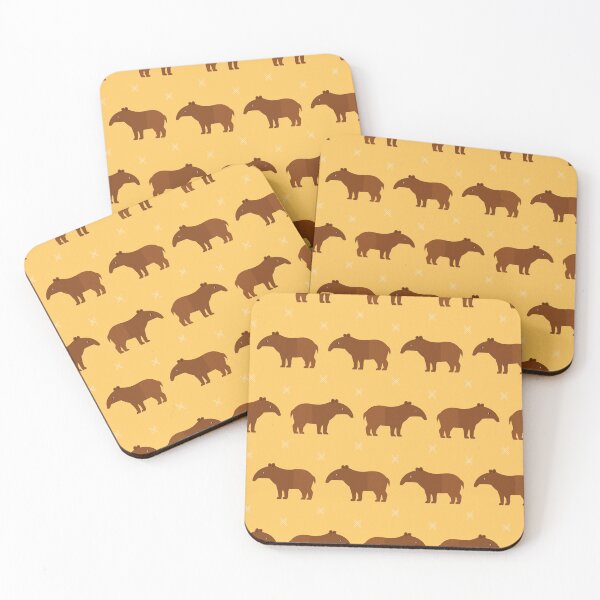Item preview, Tapirs on yellow designed and sold by reneesillus.