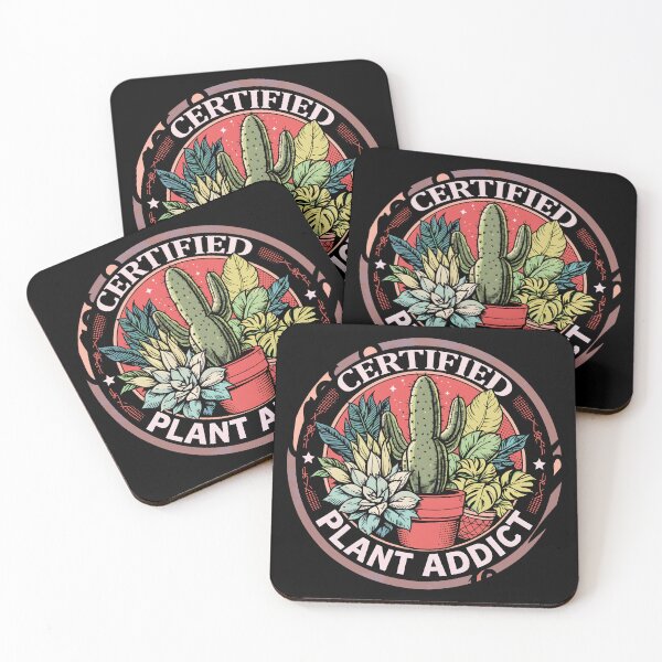 Item preview, Certified Plant Addict Badge | Succulent Cactus Gardening designed and sold by AnAzArt.