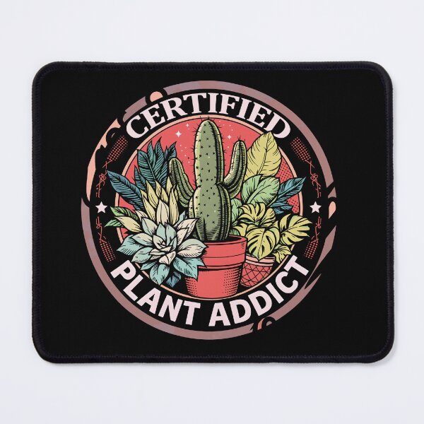 Item preview, Certified Plant Addict Badge | Succulent Cactus Gardening designed and sold by AnAzArt.