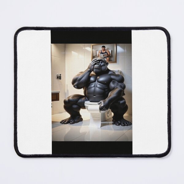 Item preview, Gorilla humor edition and toilet paper designed and sold by Skynettprod.