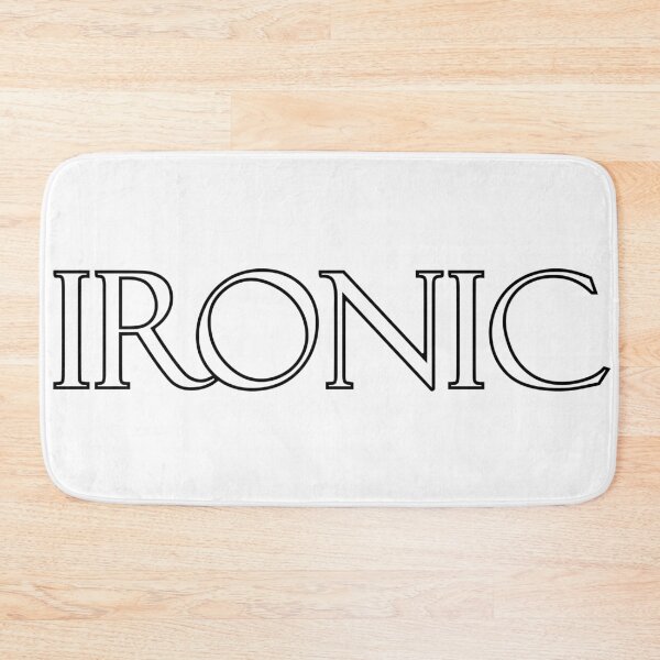 Item preview, Ironic Humor Statement Shirt - Absolutely Sarcastic Clothes designed and sold by RedCircleArt.