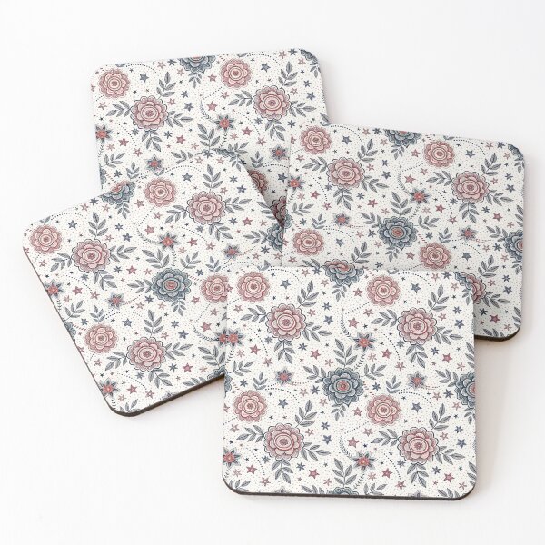 Item preview, Rosette + Stars Border Mix designed and sold by Shuga-Design.