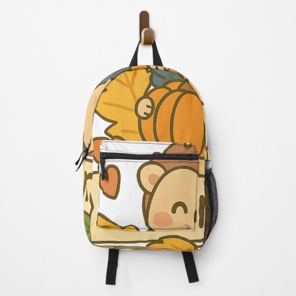 Item preview, Thankful Hedgehog – Kawaii Autumn Animal with Pumpkin | PNG Transparent Clipart designed and sold by ThaiArtShop.