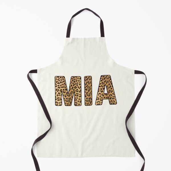Item preview, Mia Name Leopard Print designed and sold by Jeallan Designs.