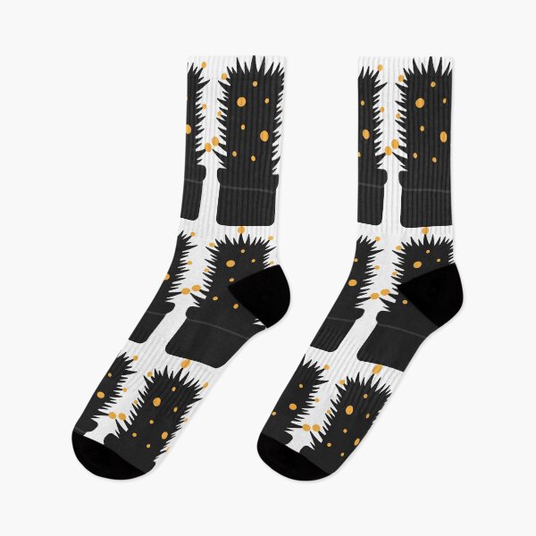 Item preview, Modern cactus silhouette with golden dots designed and sold by rymarenko.