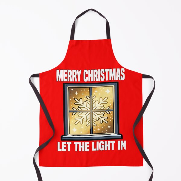 Item preview, MERRY CHRISTMAS - LET THE LIGHT IN designed and sold by KEF Custom.