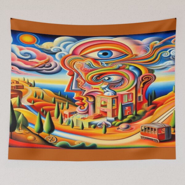 Item preview, Perception’s Province – Surreal Fusion of Identity and Infrastructure designed and sold by daweave77.
