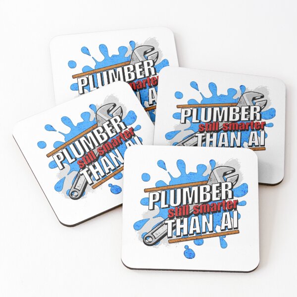 Item preview, Plumber Still Smarter Than AI – Funny Plumber Gift designed and sold by MasterKlaw.