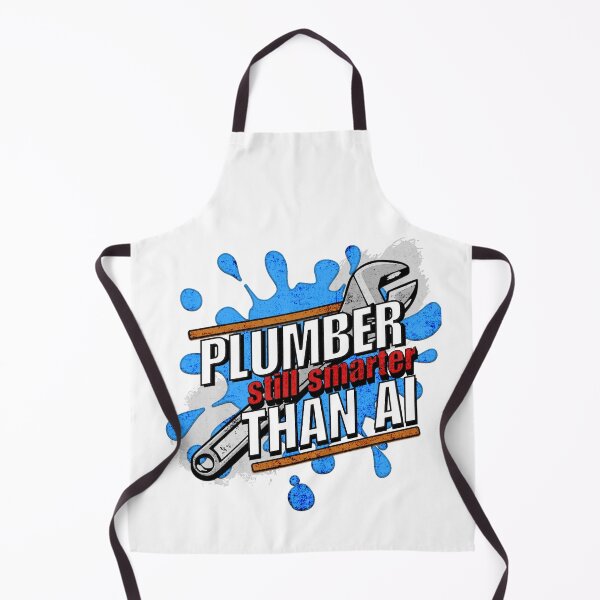 Item preview, Plumber Still Smarter Than AI – Funny Plumber Gift designed and sold by MasterKlaw.