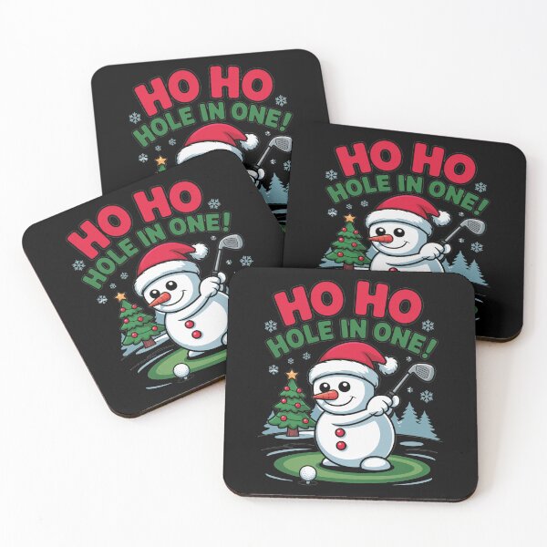 Item preview, Ho Ho Hole In One Snowman designed and sold by MonkiFlipp.