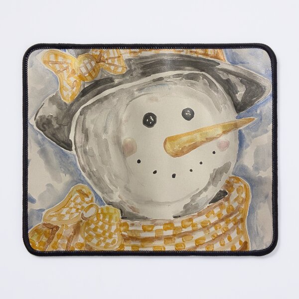 Item preview, Watercolor snowman designed and sold by carrinajh.